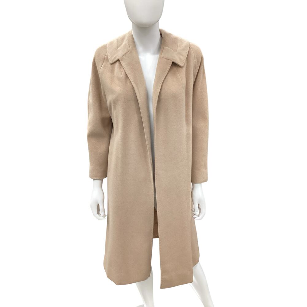 Vintage Einiger Coat Women’s Size XS/S 1970’ 100% Cashmere Lined Pockets Camel